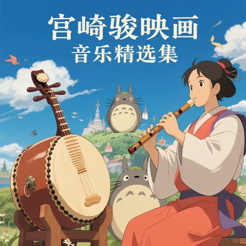 Movies - 宮崎駿映画音楽集 - 執事ジョー・クラシック・ジャパニーズ・アニメーション・エレクトリック・スコア・ミュージックCD