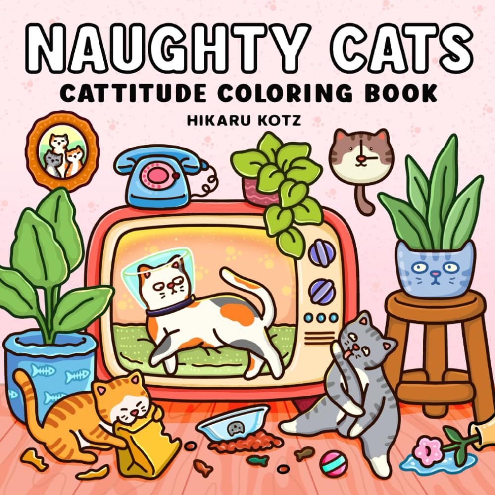 Adult Coloring Book Stress Relief - 大人のための塗り絵ブック アートセラピー ストレス解消 リラクゼーション クリスマスギフト 画材