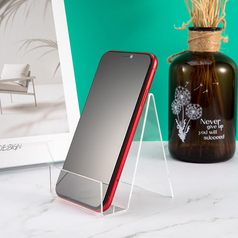 Clear Acrylic Book Stand Holder - 雑誌ディスプレイスタンドコミックブックディスプレイアクリルブックディスプレイホルダーコミックブックフレームクリアラップトップスタンド