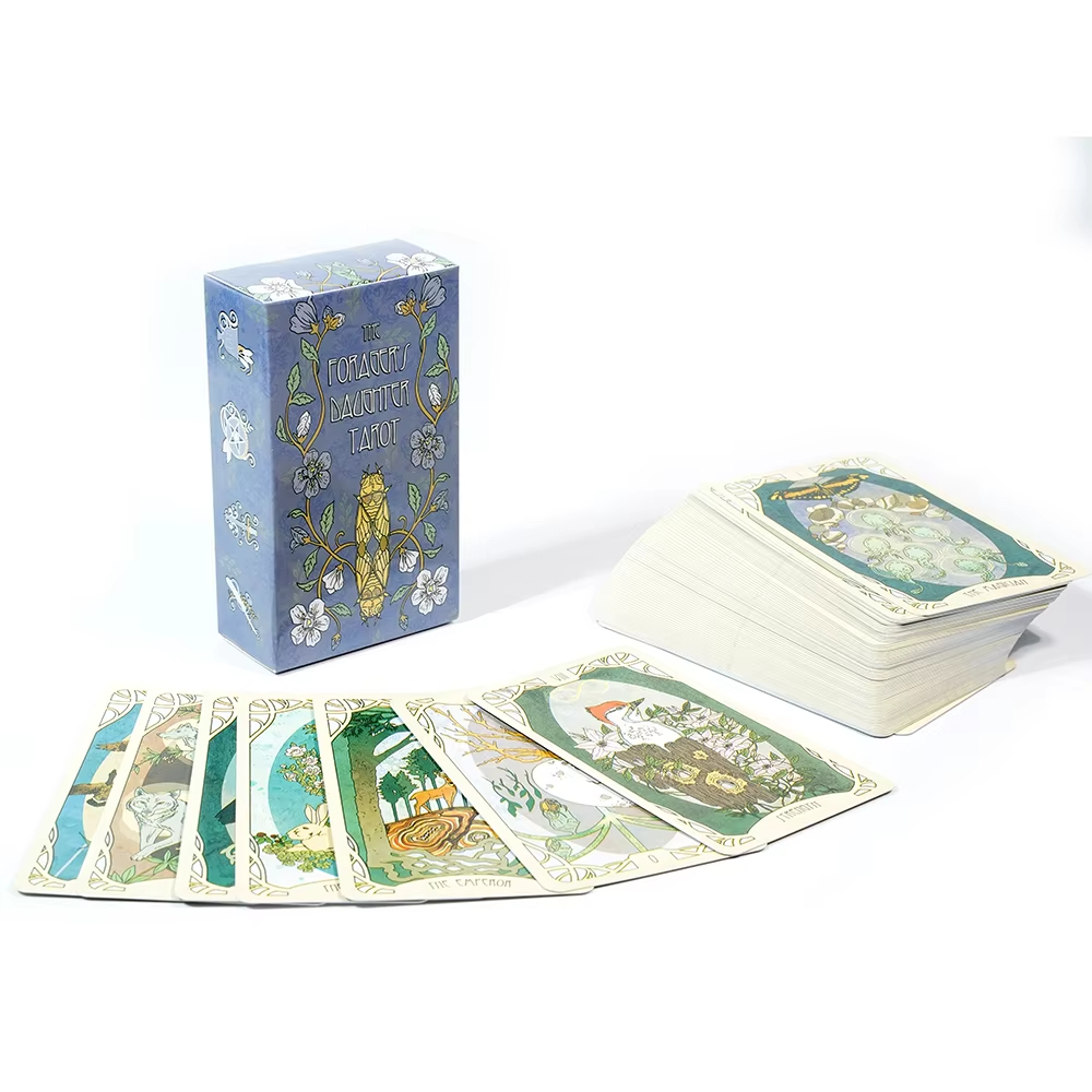 フォレージャーズ・ドーター タロット占いセット 自然にインス - Tarot Deck With Guidebook のレビューと価格