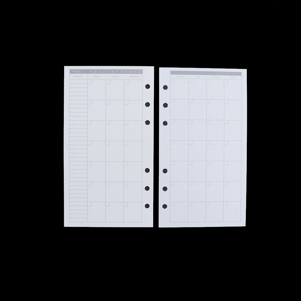 週間グリッドラインA5 A6 A7スパイラルバインダーToD - A5 Spiral Dotted Grid Notebook のレビューと価格