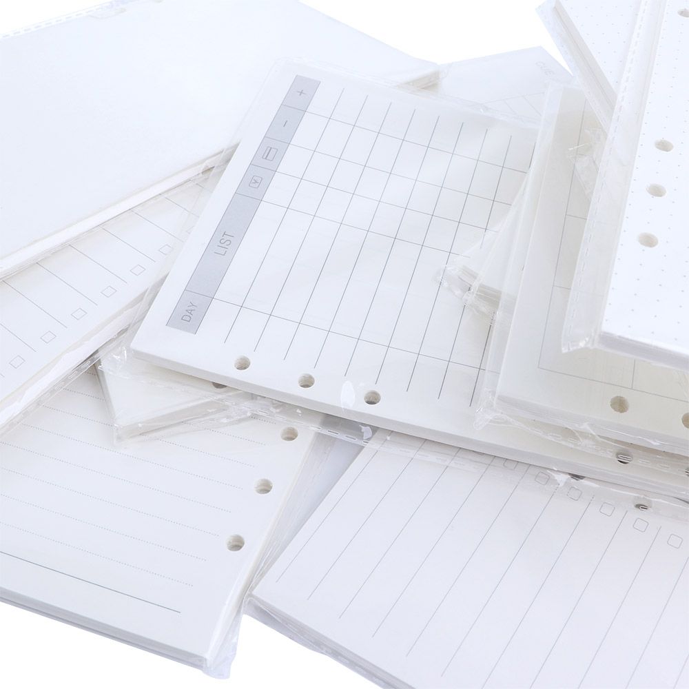 週間グリッドラインA5 A6 A7スパイラルバインダーToD - A5 Spiral Dotted Grid Notebook のレビューと価格