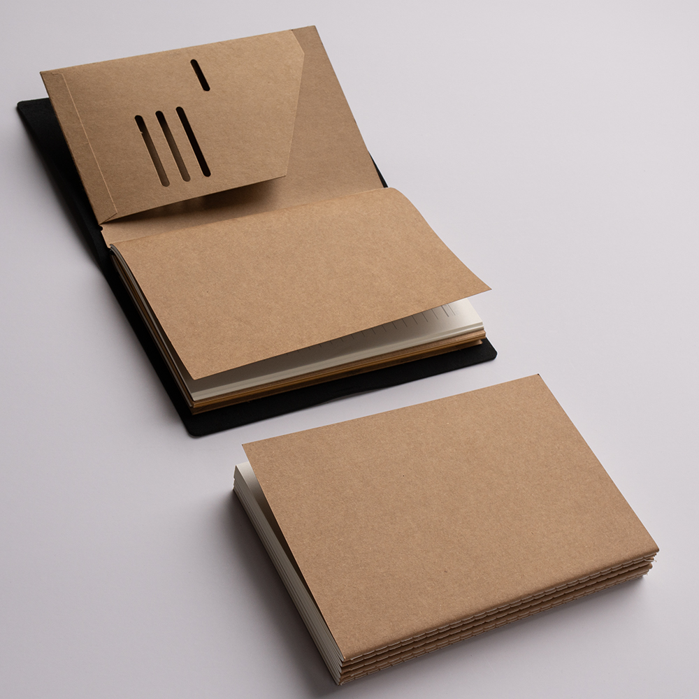 トラベラーズノート用 A5/標準サイズ リフィルインサート  - Vintage Leather Journal Notebook のレビューと価格
