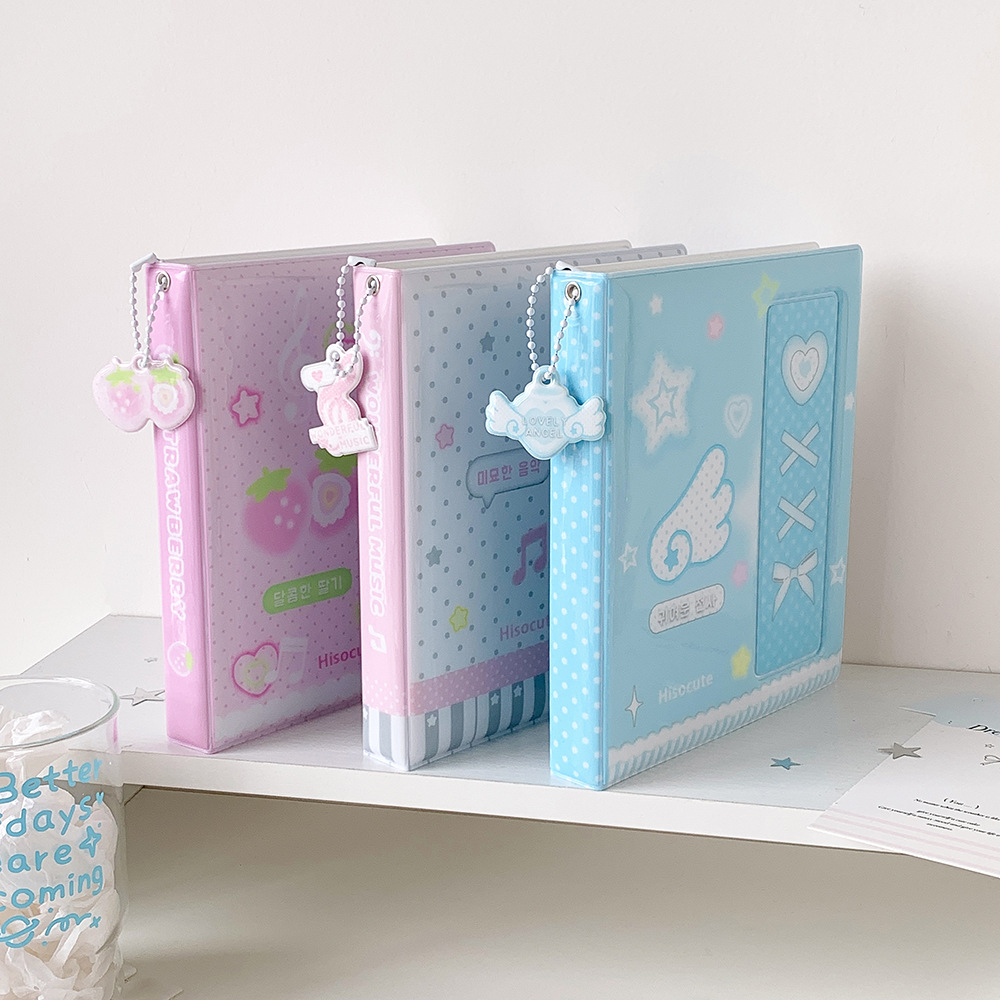 かわいいポケットフォトカードアルバム 3インチ KPOPフォ - Kpop Photo Card Binder 3 Inch のレビューと価格