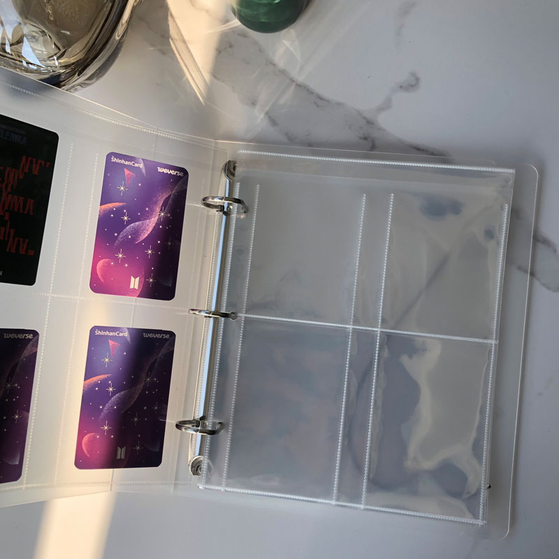 ミニアルバムフォトカードバインダー、写真のスクラップブック、 - Kpop Photo Card Binder 3 Inch のレビューと価格