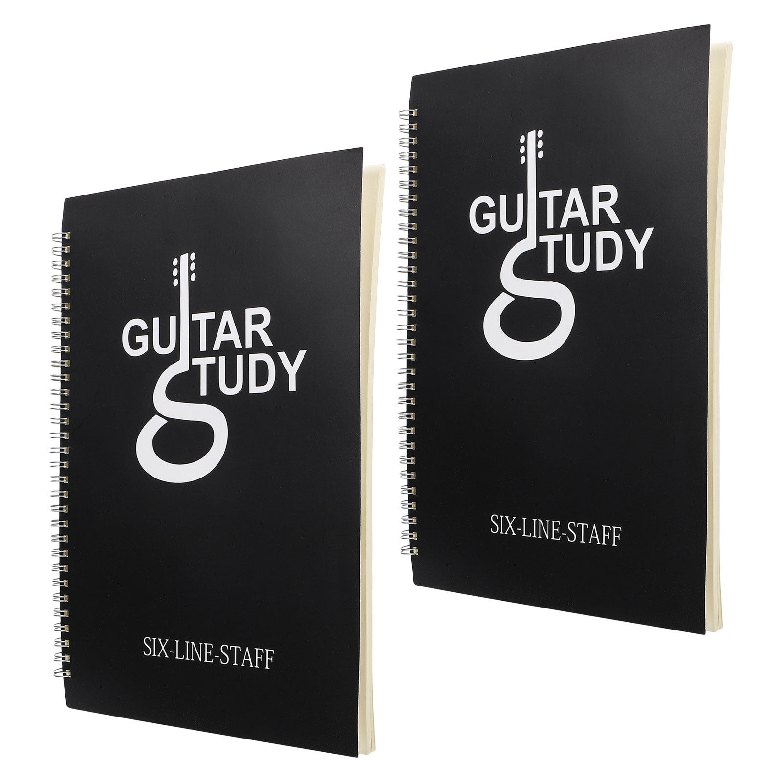 2枚組ギタータブ譜ノート 6弦ブランクシート 音楽用紙 原稿 - Blank Sheet Music Notebook のレビューと価格