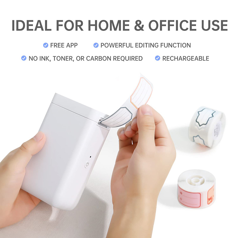 ​ ​ NiiMbot D101 ミニサーマルラベルプリンタ - Mini Pocket Thermal Printer Paper Roll のレビューと価格