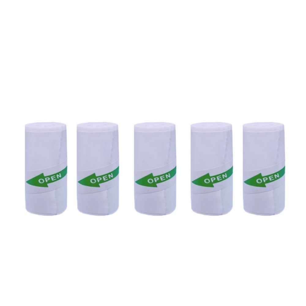 57 × 25 ミリメートル感熱紙ステッカー紙ラベル紙写真用 - Mini Pocket Thermal Printer Paper Roll のレビューと価格