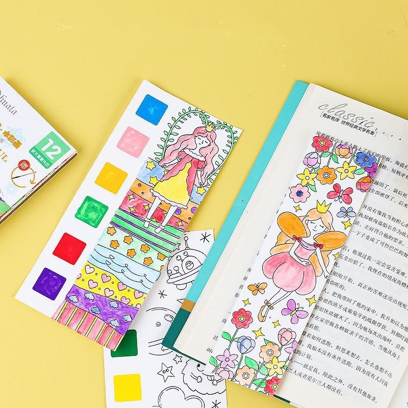 Bview Art Magic 水活性化ぬりえブック 子供用 - Reusable Water Magic Coloring Book のレビューと価格