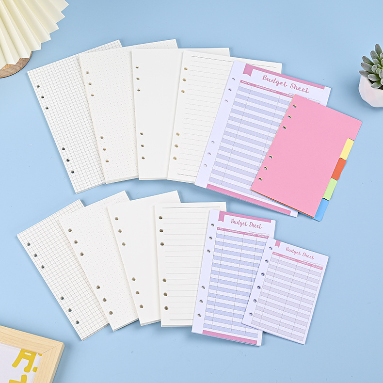 A6 a5ルーズリーフノートブック詰め替えスパイラルバインダ - A5 Spiral Dotted Grid Notebook のレビューと価格