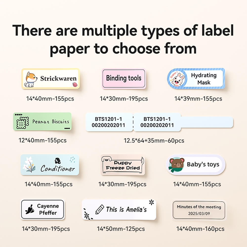 Niimbot D11 ミニサーマルプリンターポケットラベル - Mini Pocket Thermal Printer Paper Roll のレビューと価格