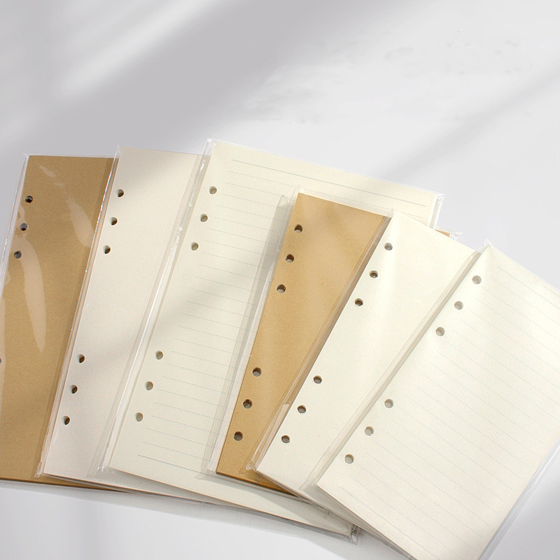 2026年カラーA5 A6ルーズリーフノートリフィルスパイラ - A5 Spiral Dotted Grid Notebook のレビューと価格