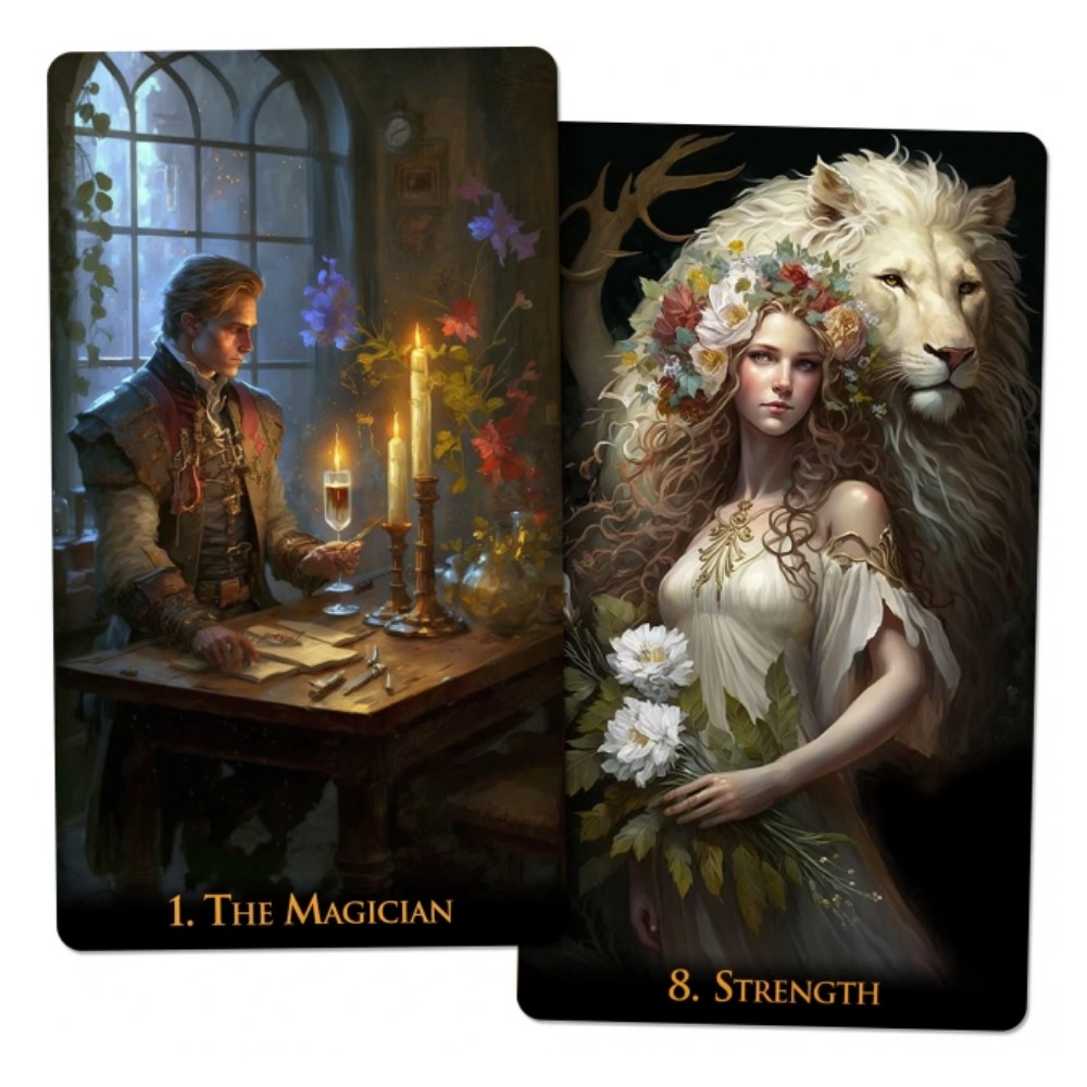 12*7 センチメートル奇妙な世界タロット 78 カードタロ - Tarot Deck With Guidebook のレビューと価格