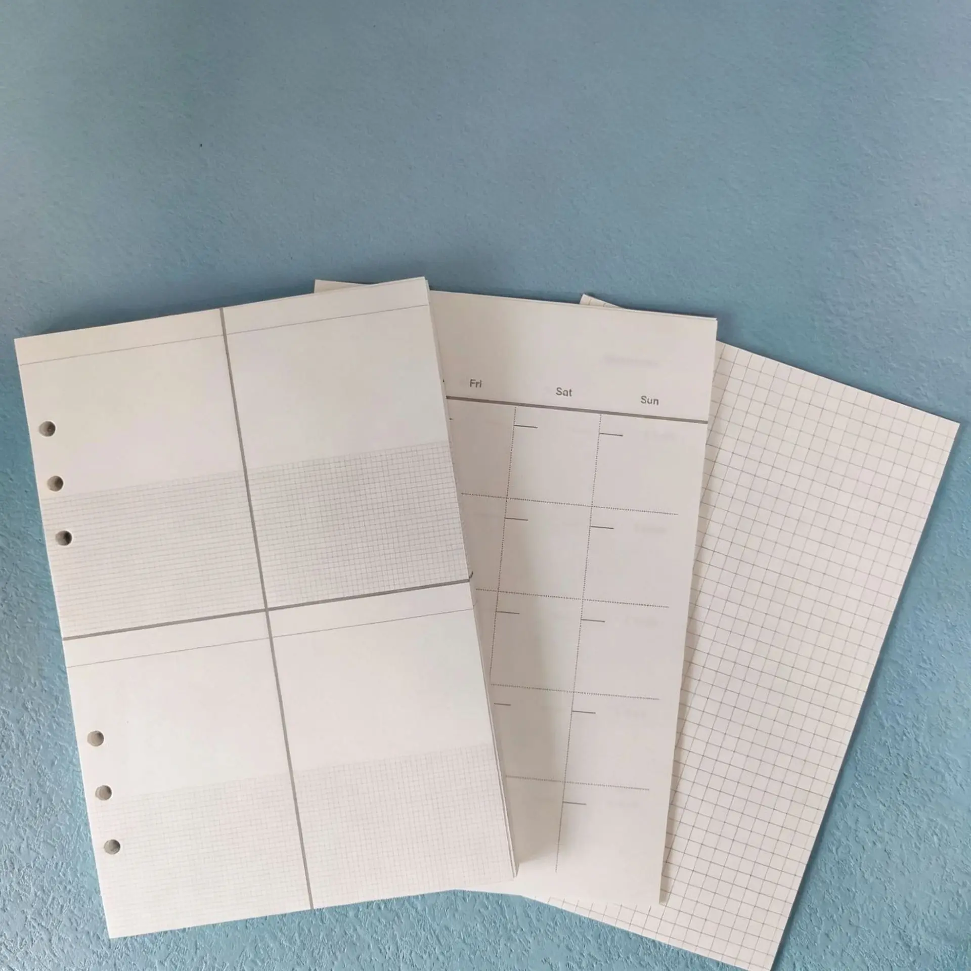 A5 A6 A7 ブラッククラフトホワイトルーズリーフノート - A5 Spiral Dotted Grid Notebook のレビューと価格