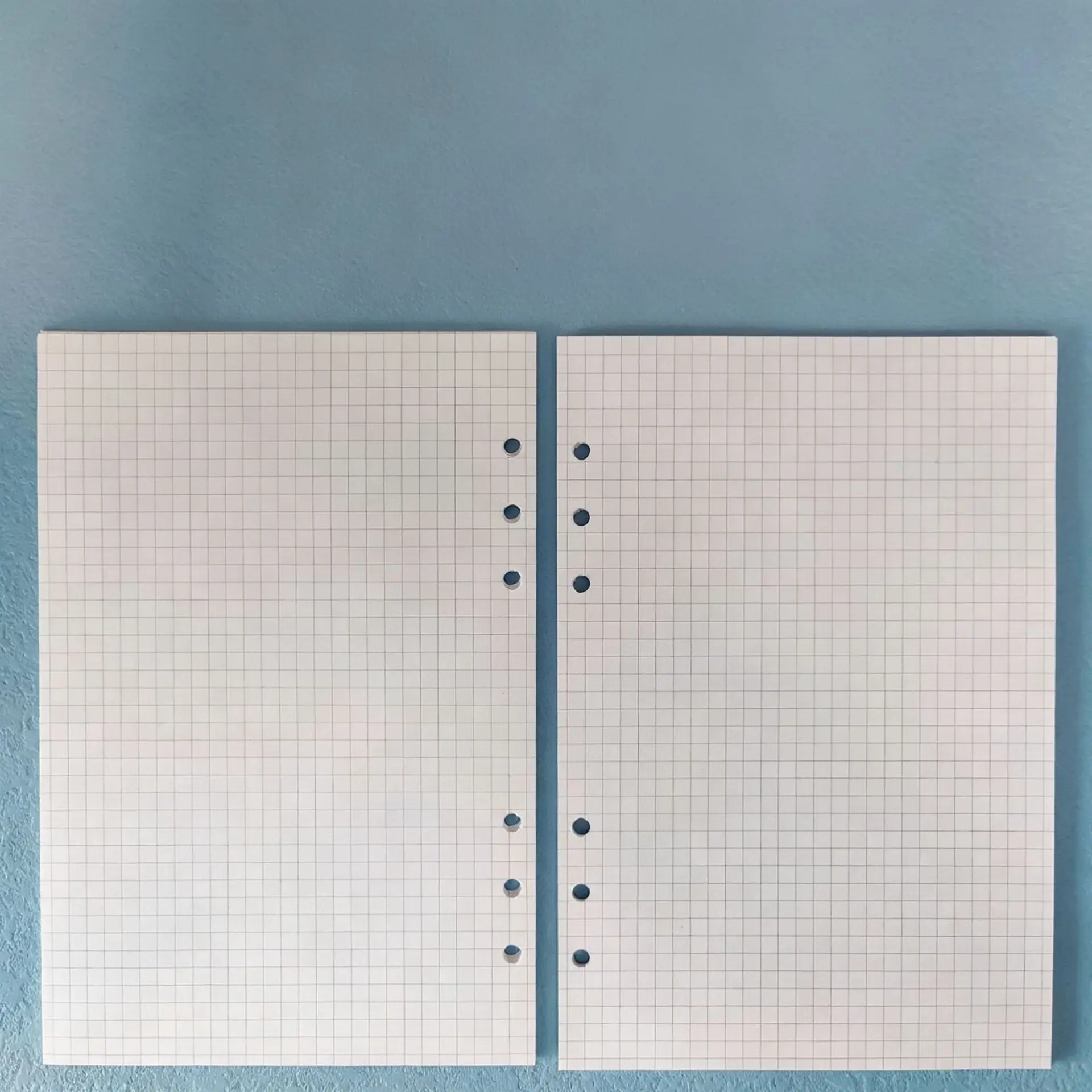 A5 A6 A7 ブラッククラフトホワイトルーズリーフノート - A5 Spiral Dotted Grid Notebook のレビューと価格