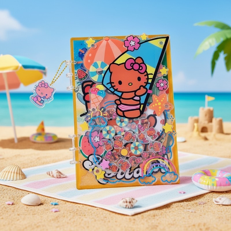 アクリルシェイカーノート A5 A7 ビーチ KT クリエイ - Stationery Books のレビューと価格