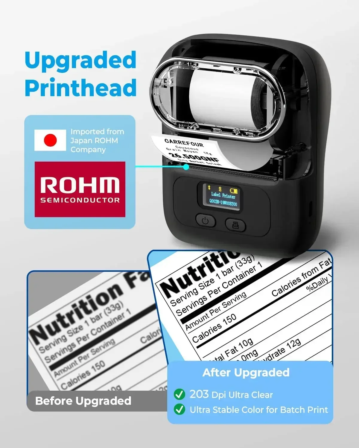 ステッカー付きミニポータブルプリンター,ステッカー,ポケット - Mini Pocket Thermal Printer Paper Roll のレビューと価格
