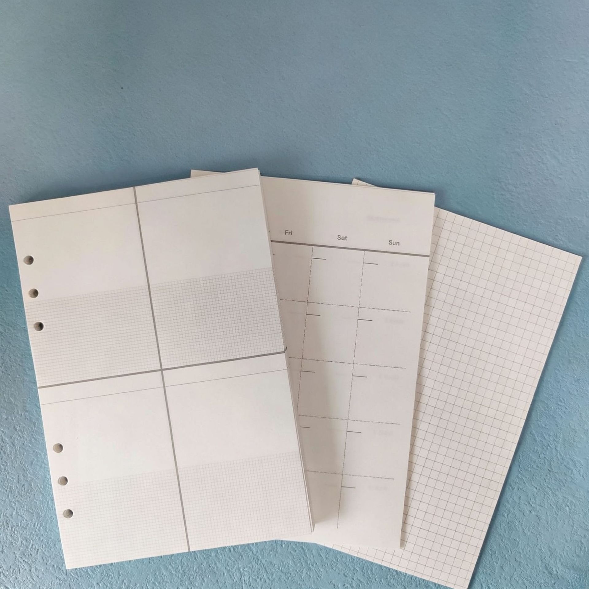 A5 A6 A7 ブラッククラフト ホワイト ルーズリーフノ - A5 Spiral Dotted Grid Notebook のレビューと価格