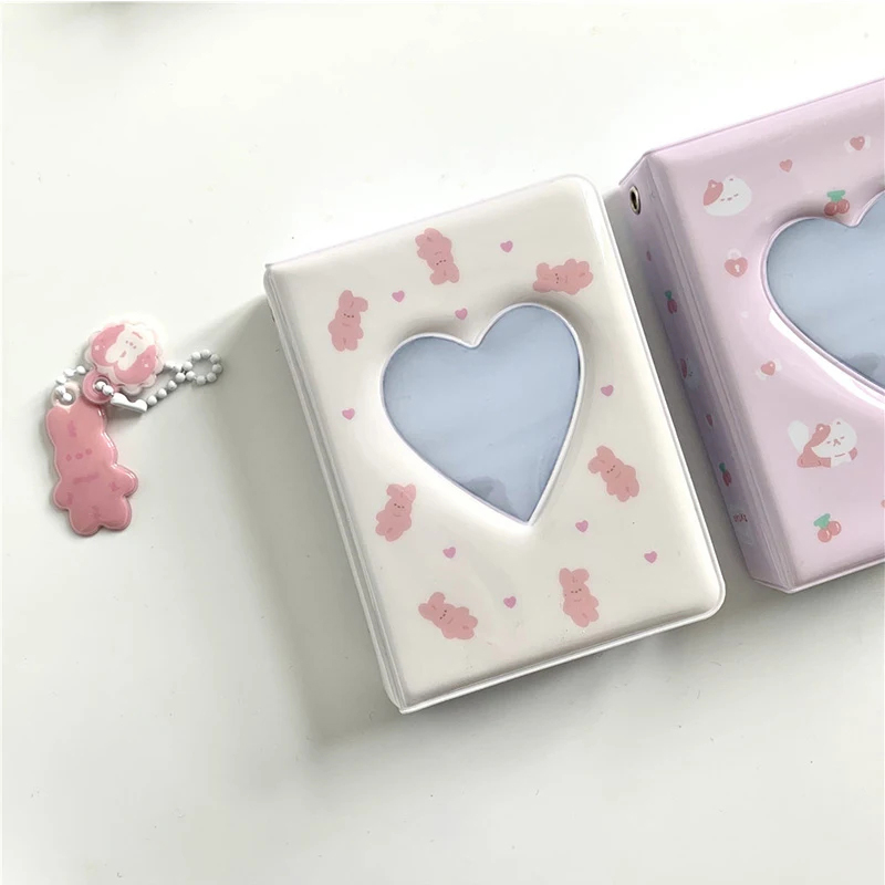 かわいいクマの写真アルバム、kpopカードバインダー、名刺帳 - Kpop Photo Card Binder 3 Inch のレビューと価格