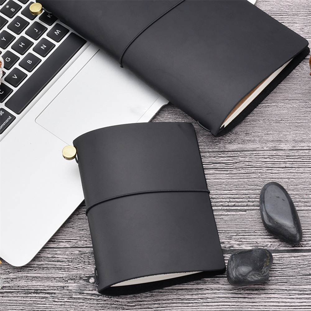 本革トラベラーノート DIY ジャーナル 8 色レトロ日記ポ - Vintage Leather Journal Notebook のレビューと価格
