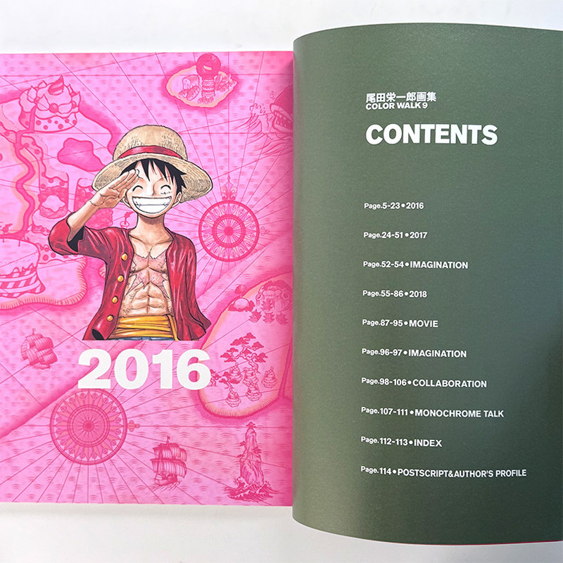ワンピース イラストブック カラーウォーク9 タイガー 公式 - Stationery Books のレビューと価格