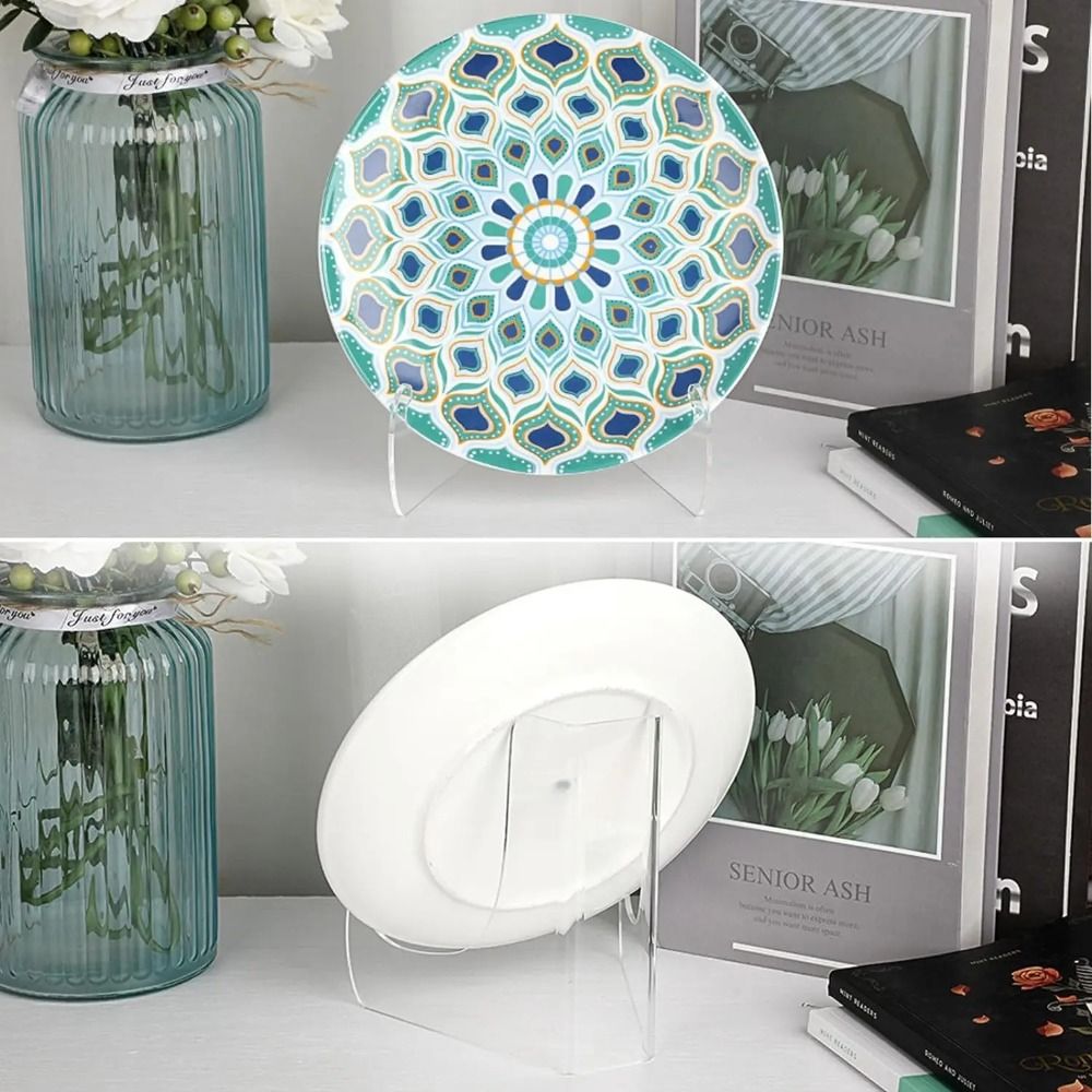 タブレットホルダー アクリル製フラットプレートスタンド クリ - Clear Acrylic Book Stand Holder のレビューと価格
