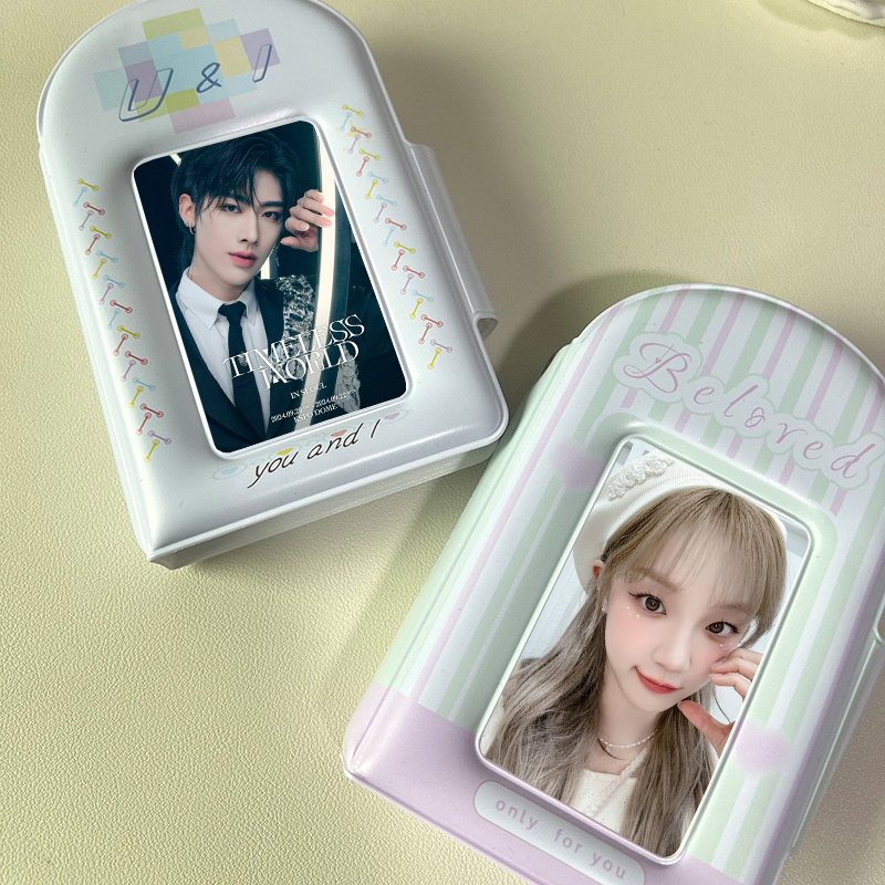 Kpopフォトカードブック、ポストカードアルバム、フォトカー - Kpop Photo Card Binder 3 Inch のレビューと価格