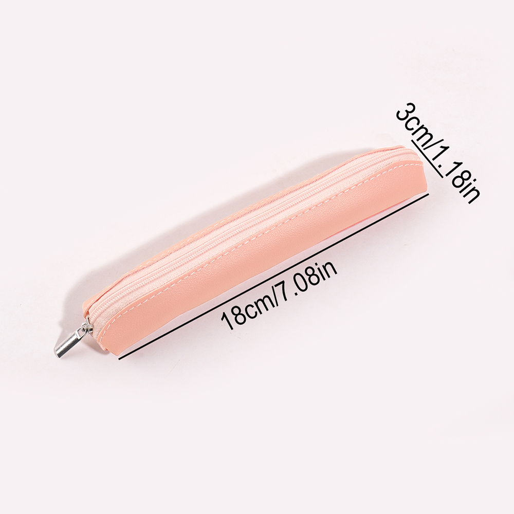 パーソナライズされたカスタムテキスト鉛筆ケース文具 PU レ - Stationery Books のレビューと価格