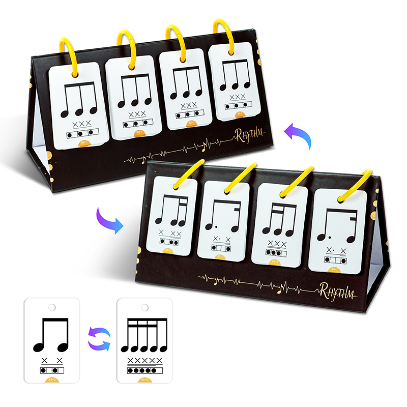 【Y】72枚入り音楽啓蒙学習カード 音符・楽器・リズム認知教 - Blank Sheet Music Notebook のレビューと価格