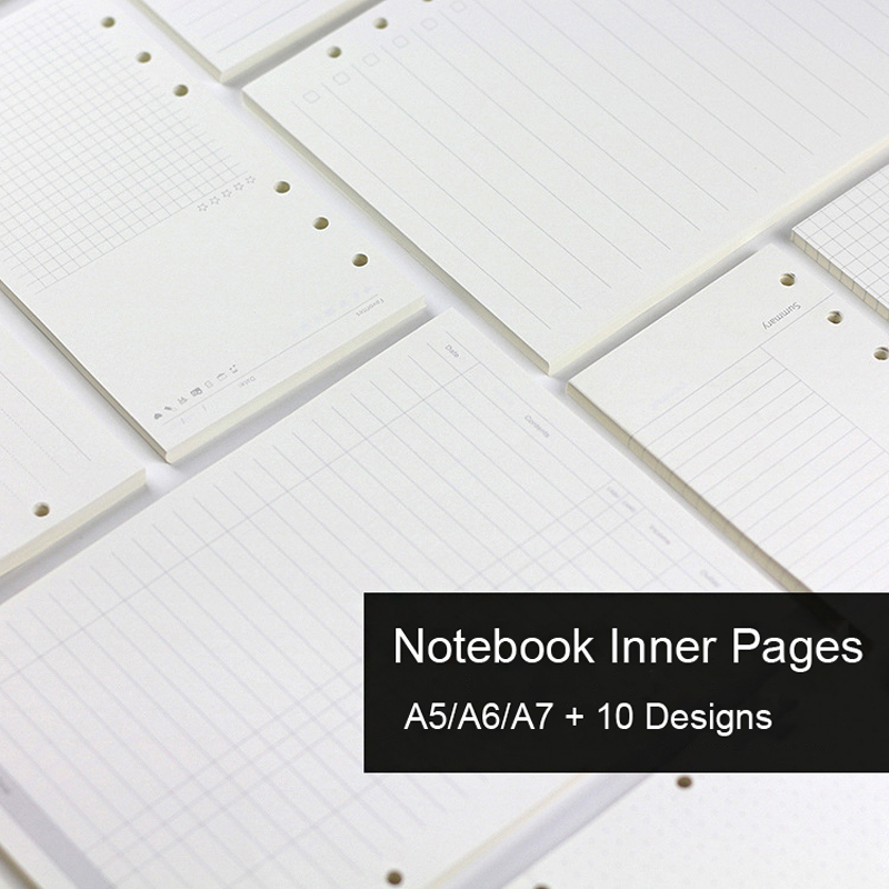 A5 A6A7 45 枚ルーズリーフノートブックリフィルスパ - A5 Spiral Dotted Grid Notebook のレビューと価格