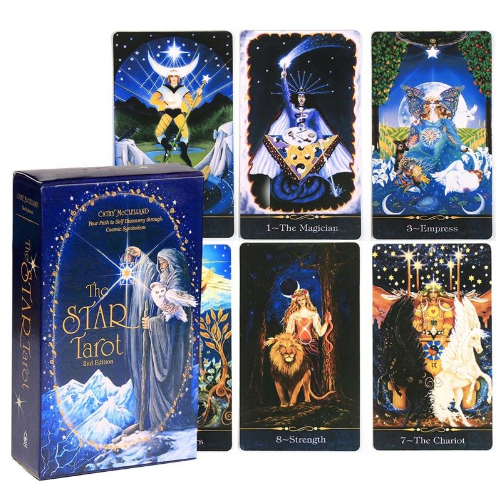 10.3*6 センチメートルスタータロット宇宙象徴主義デッキ - Tarot Deck With Guidebook のレビューと価格