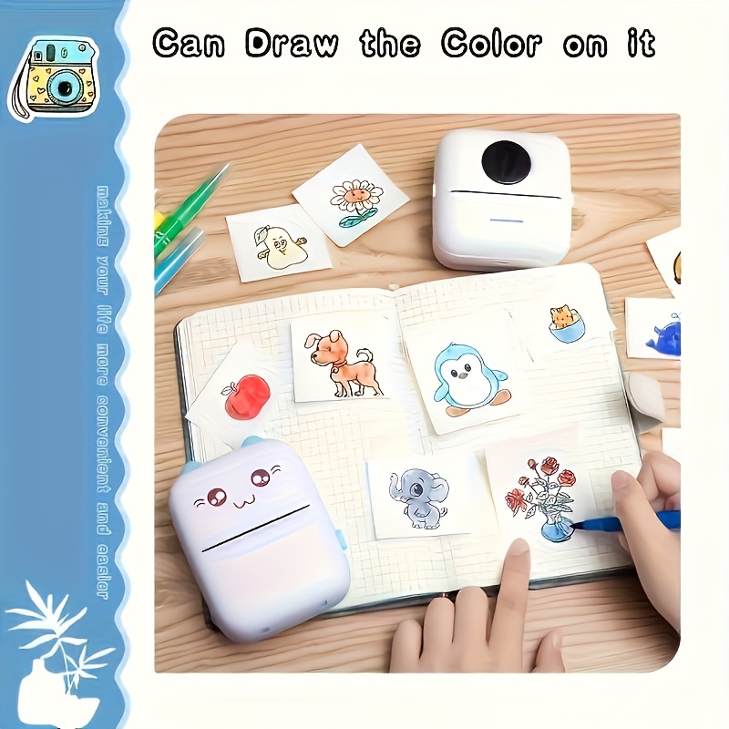 13ロール 57x25mm ミニサーマルペーパーロール 自己 - Mini Pocket Thermal Printer Paper Roll のレビューと価格