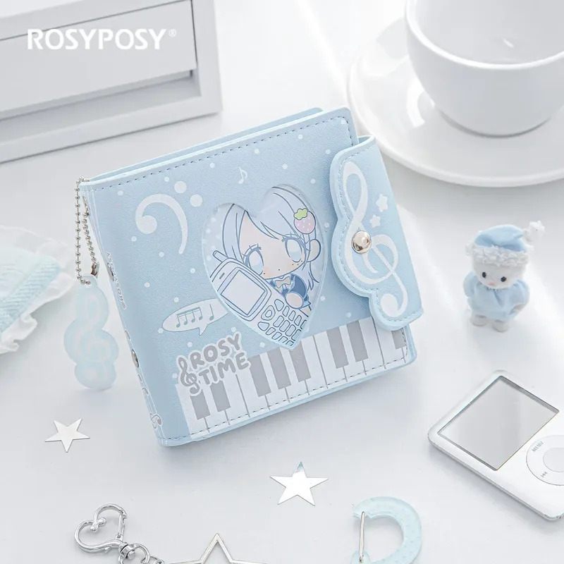 新しいロージーポージーフォトカードバインダー音符柄ルーズリー - Blank Sheet Music Notebook のレビューと価格