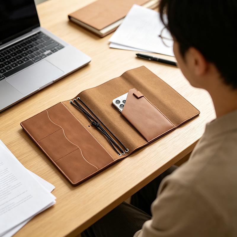 詰め替え可能なノートオーガナイザー コンパクトなクレイジーホ - Vintage Leather Journal Notebook のレビューと価格