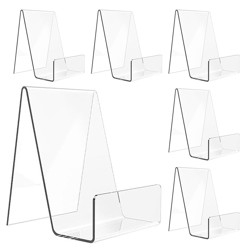 雑誌ディスプレイスタンドコミックブックディスプレイアクリルブ - Clear Acrylic Book Stand Holder のレビューと価格