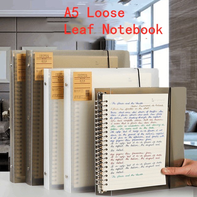 A5 b520穴ルーズリーフノートブック詰め替え60枚スパイ - A5 Spiral Dotted Grid Notebook のレビューと価格