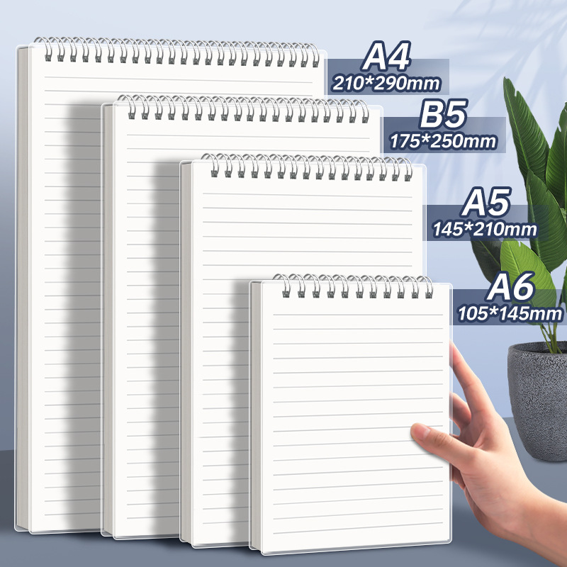 A4 A5 B5 スパイラルブックコイルノートブック To- - A5 Spiral Dotted Grid Notebook のレビューと価格