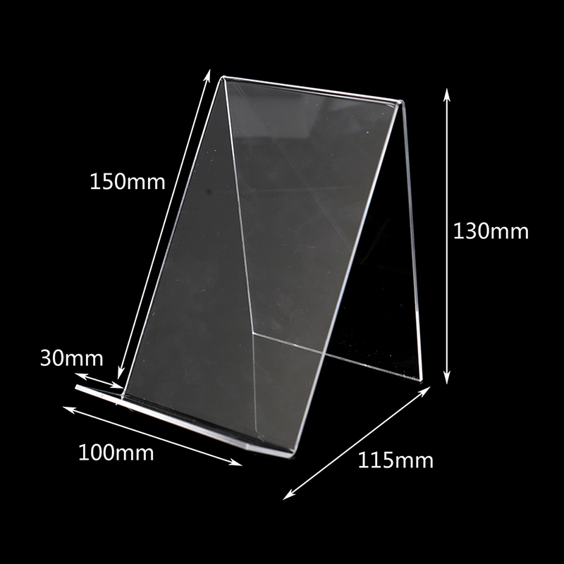 1pc アクリルブックディスプレイスタンドフォトフレームパン - Clear Acrylic Book Stand Holder のレビューと価格