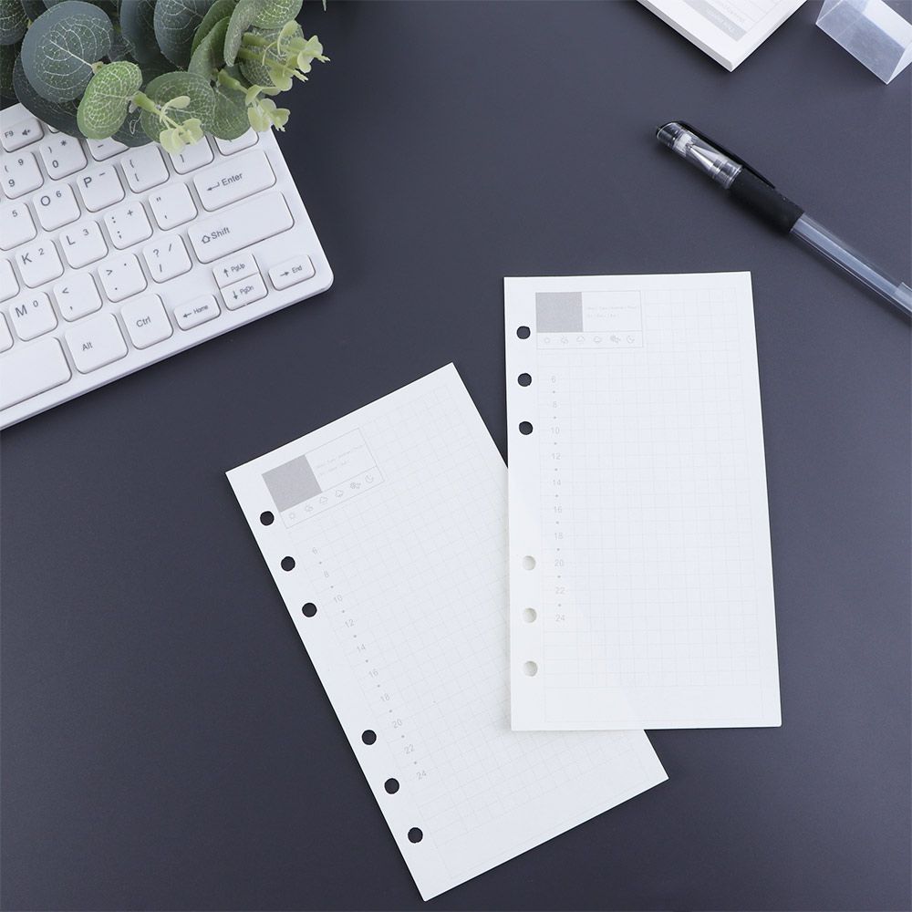 グリッドデイリープランナー 45枚 スパイラルバインダー A - A5 Spiral Dotted Grid Notebook のレビューと価格