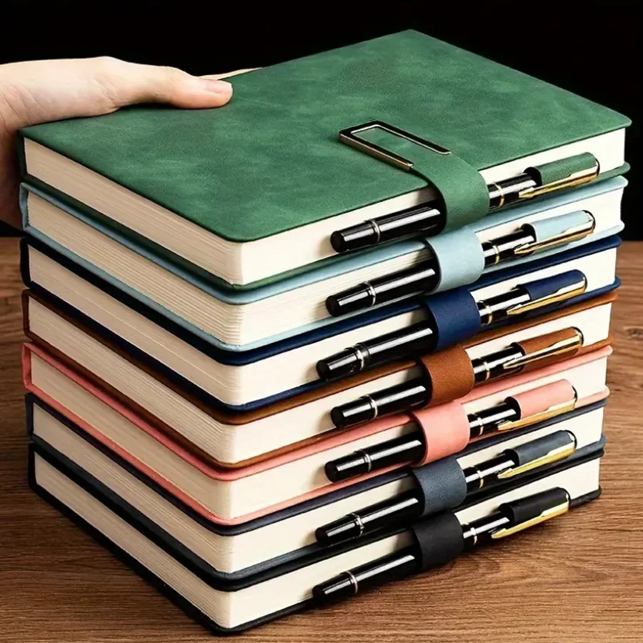 1 個入りソフトカバーヴィンテージ A5 レザーノートブック - Vintage Leather Journal Notebook のレビューと価格